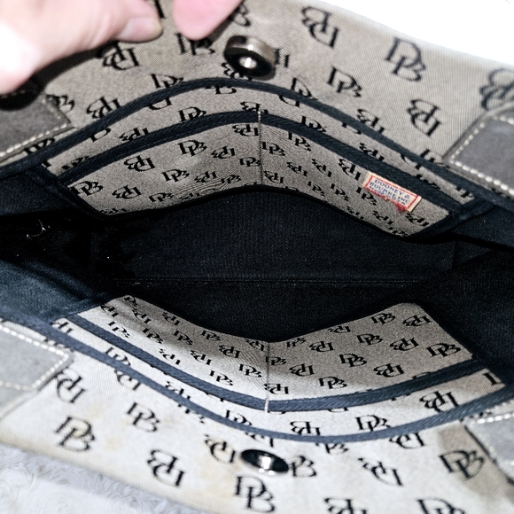 Dooney & Bourke - Vintage Monogram Tote Bag - Picture 5 of 16